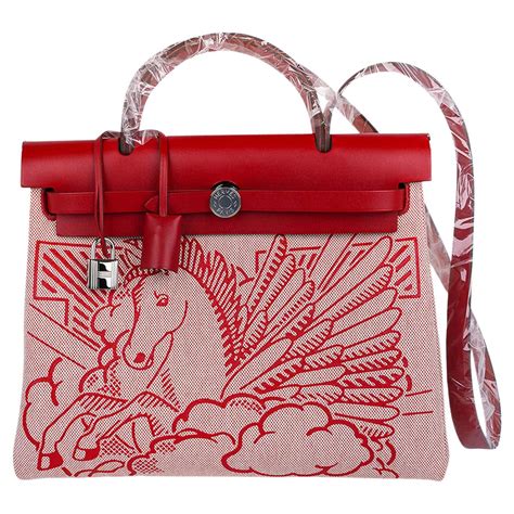 hermes herbag zip retourne pegase pop bag|hermes herbag original.